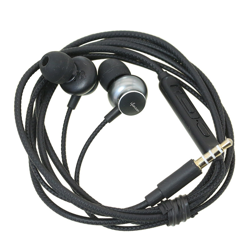 方程F160碳纤复合振膜金属桥金属腔体入耳式线控调音带麦有线耳机