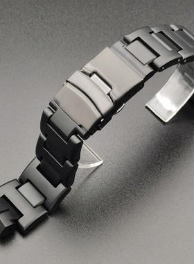 力亮表业卡西欧PRW-6000/6100/3100/3000塑钢黑色表带表链配件男