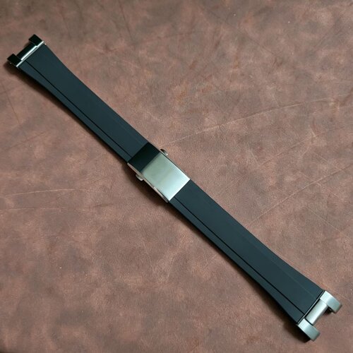 适配卡西欧蛙人MRG-BF1000表带赤备红蛙人MRG-BF1000氟橡胶表带男