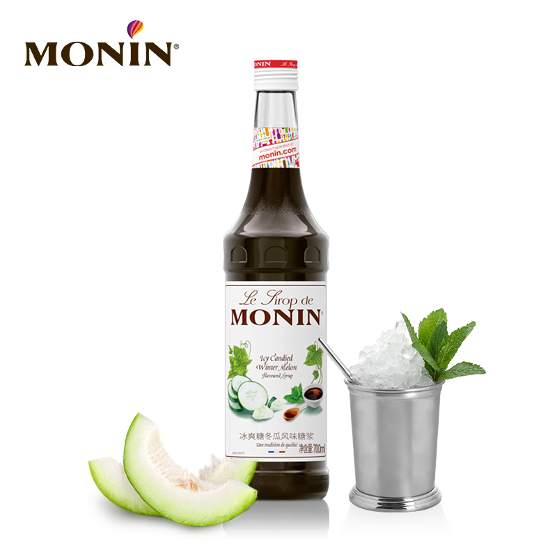 MONIN冰爽糖冬瓜风味糖浆700ml
