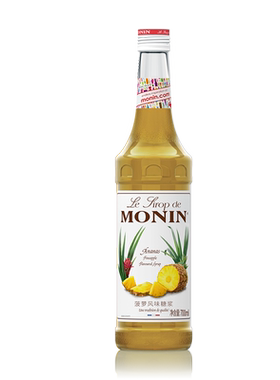 莫林monin菠萝风味糖浆700ml商用