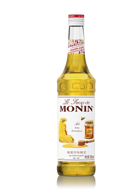 莫林MONIN蜂蜜风味糖浆玻璃瓶装