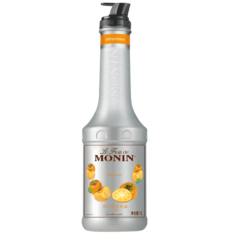 莫林monin柿子风味调鸡尾酒果酱