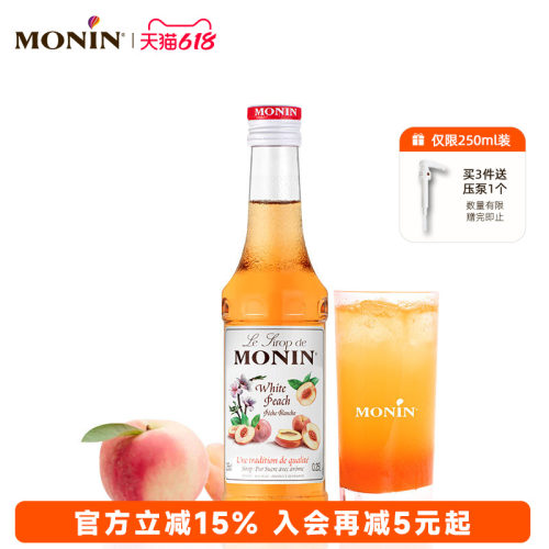 莫林玻璃瓶装250ml家用风味糖浆