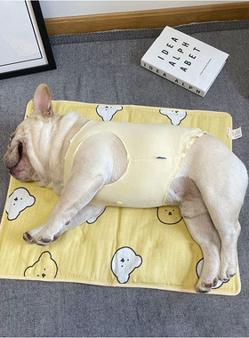 狗狗冰垫狗窝法斗夏天宠物凉席猫睡垫降温冰窝夏季凉垫散热垫子