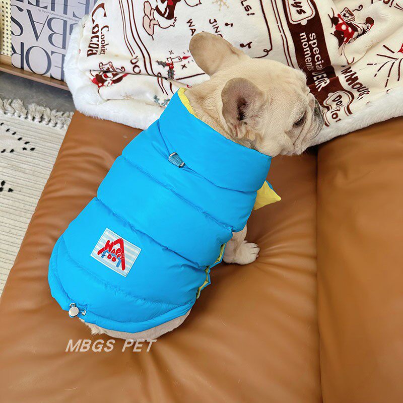 狗狗羽绒服保暖防水外出服宠物衣服冬季法斗雪纳瑞比熊泰迪厚套装