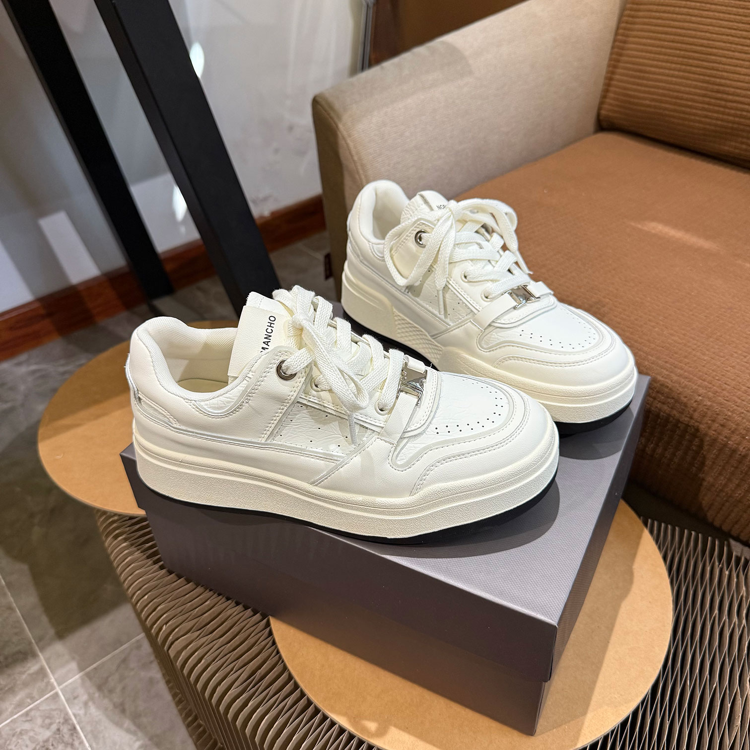 老爹鞋女款2025新款小白鞋板鞋