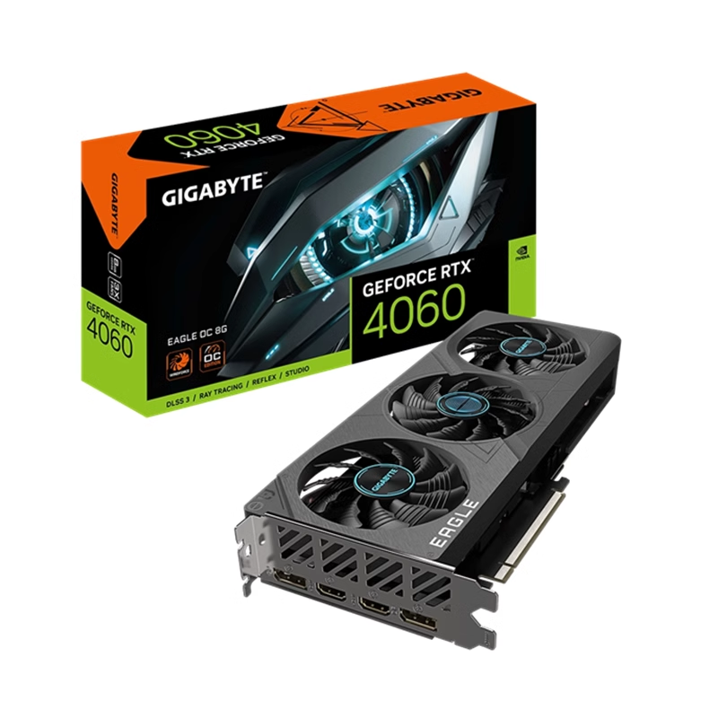 技嘉RTX4060EAGLEOC8G猎鹰显卡