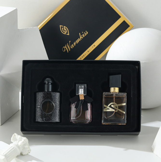 三件套礼盒香水女士持久淡香清新自由之水黑鸦片反转巴黎学生礼物