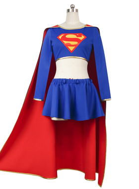 DC漫画女超人supergirl 超人COS服 超级女孩 cosplay 演出衣服