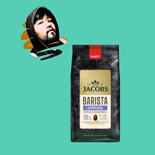 德国直邮【全场满300包邮】Jacobs咖啡师限定浓缩咖啡豆1kg