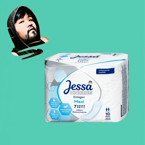 德国直邮【全场满300包邮】Jessa加大容量护垫10片
