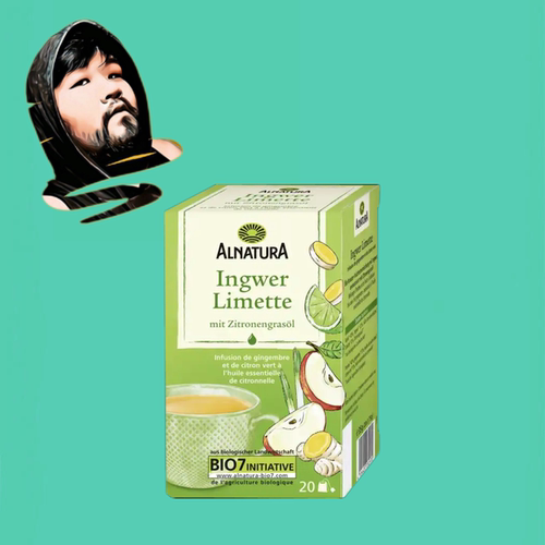 德国直邮【全场满300包邮】alnatura安娜图拉有机生姜柠檬草茶35g