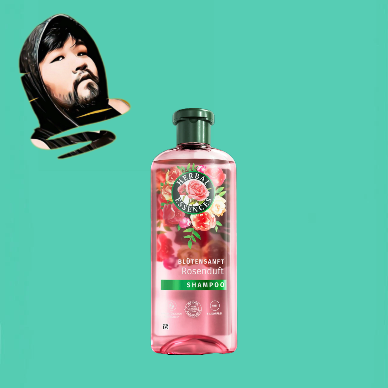 德国直邮满300包邮Herbal Essences精华玫瑰香洗发水350ml