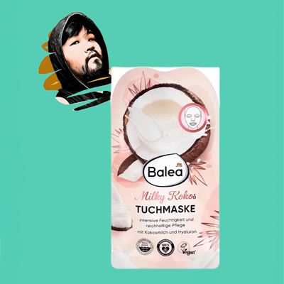 德国直邮【全场满300包邮】balea芭乐雅椰子面膜1片装