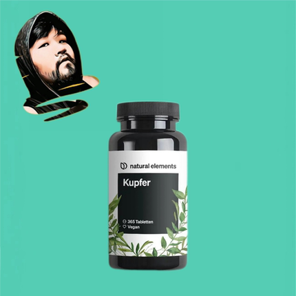 德国直邮【全场300包邮】Nature Elements复合维生素铜365粒