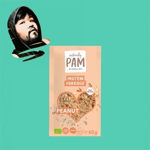 德国直邮【全场满300包邮】NaturallyPAM花生蛋白粥60g