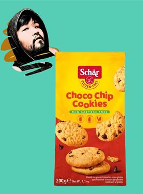 德国直邮【全场满300包邮】schar无麸质巧克力豆曲奇饼干200g