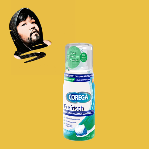 德国直邮【全场满300包邮】COREGA假牙专用清洁泡沫125ml