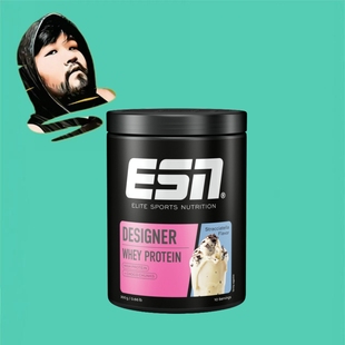 德国直邮【全场满300包邮】ESN软奶酪设计蛋白粉300g