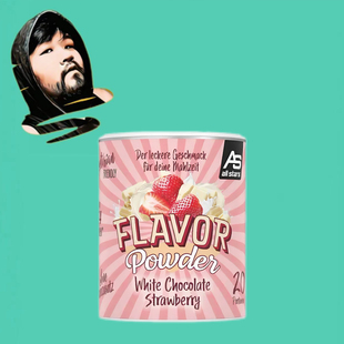 德国直邮【全场满300包邮】All stars草莓白巧克力口味粉60g