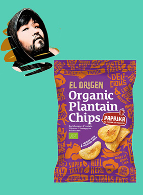 德国直邮【全场满300包邮】El Origen香蕉片辣椒味80g