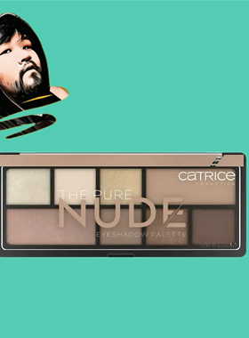 德国直邮满300包邮Catrice哑光大地色8色眼影盘高光卧蚕眉粉9g