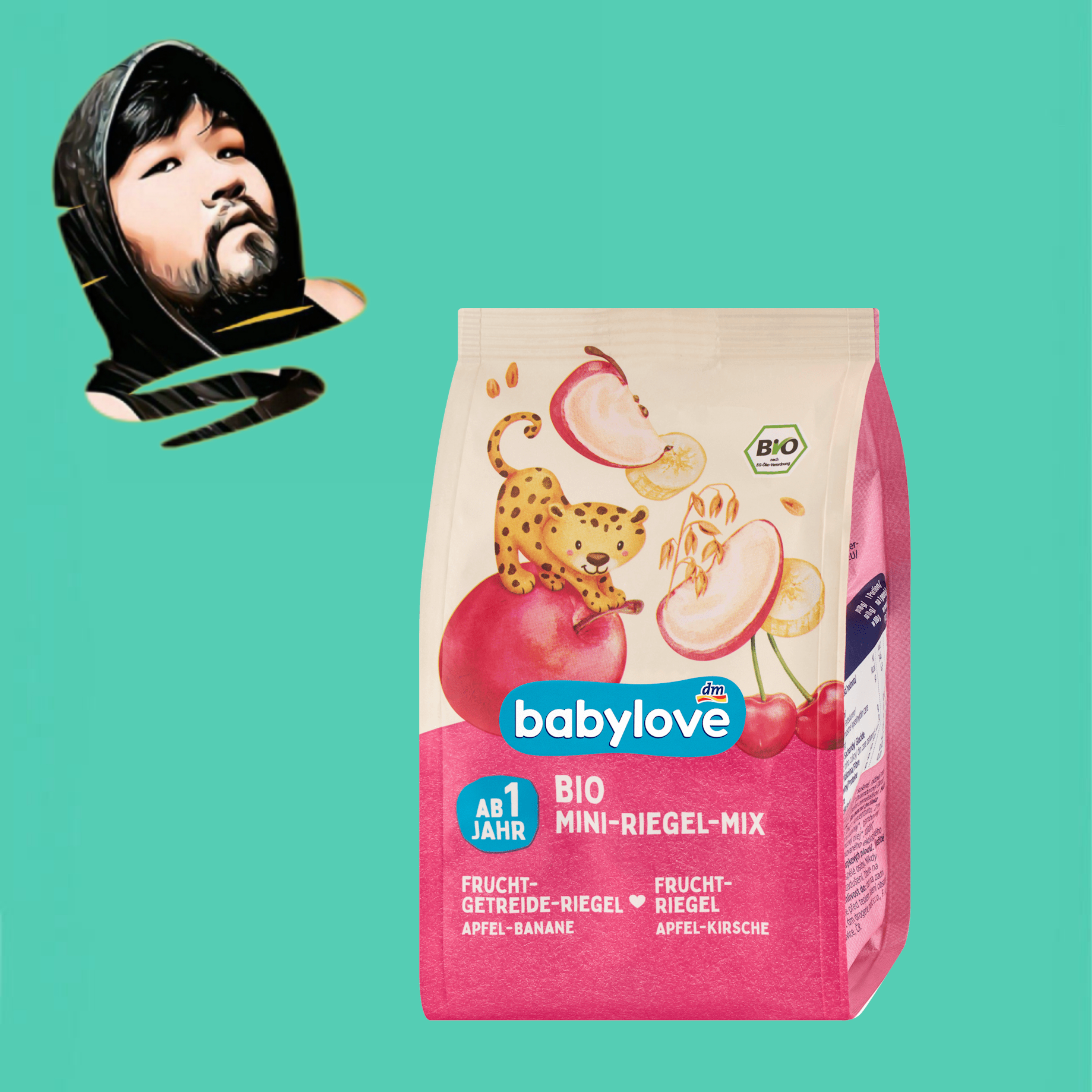 德国直邮【全场满300包邮】babylove1岁+有机宝宝混合水果条100g