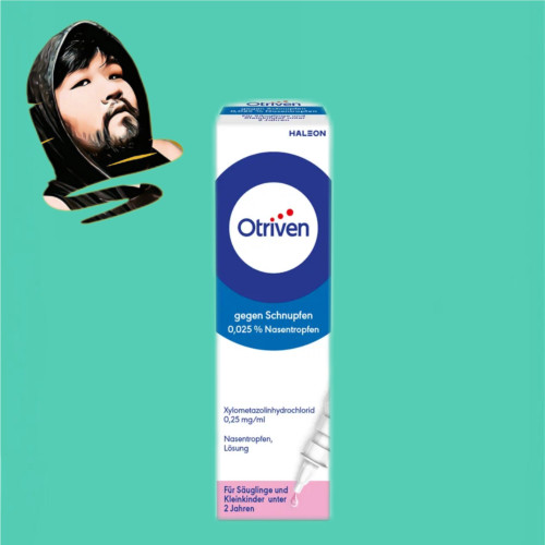 德国直邮【全场满300包邮】otriven婴幼儿滴鼻液10ml