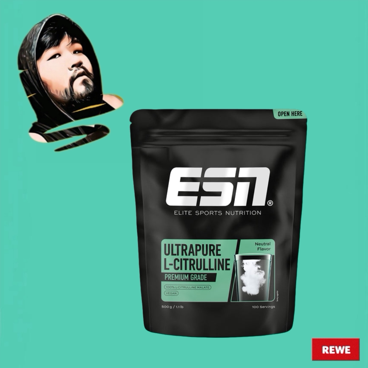 德国直邮【全场满300包邮】ESN瓜氨酸粉500g