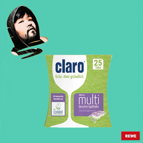 德国直邮【全场满300包邮】claro餐具清洗小方合集