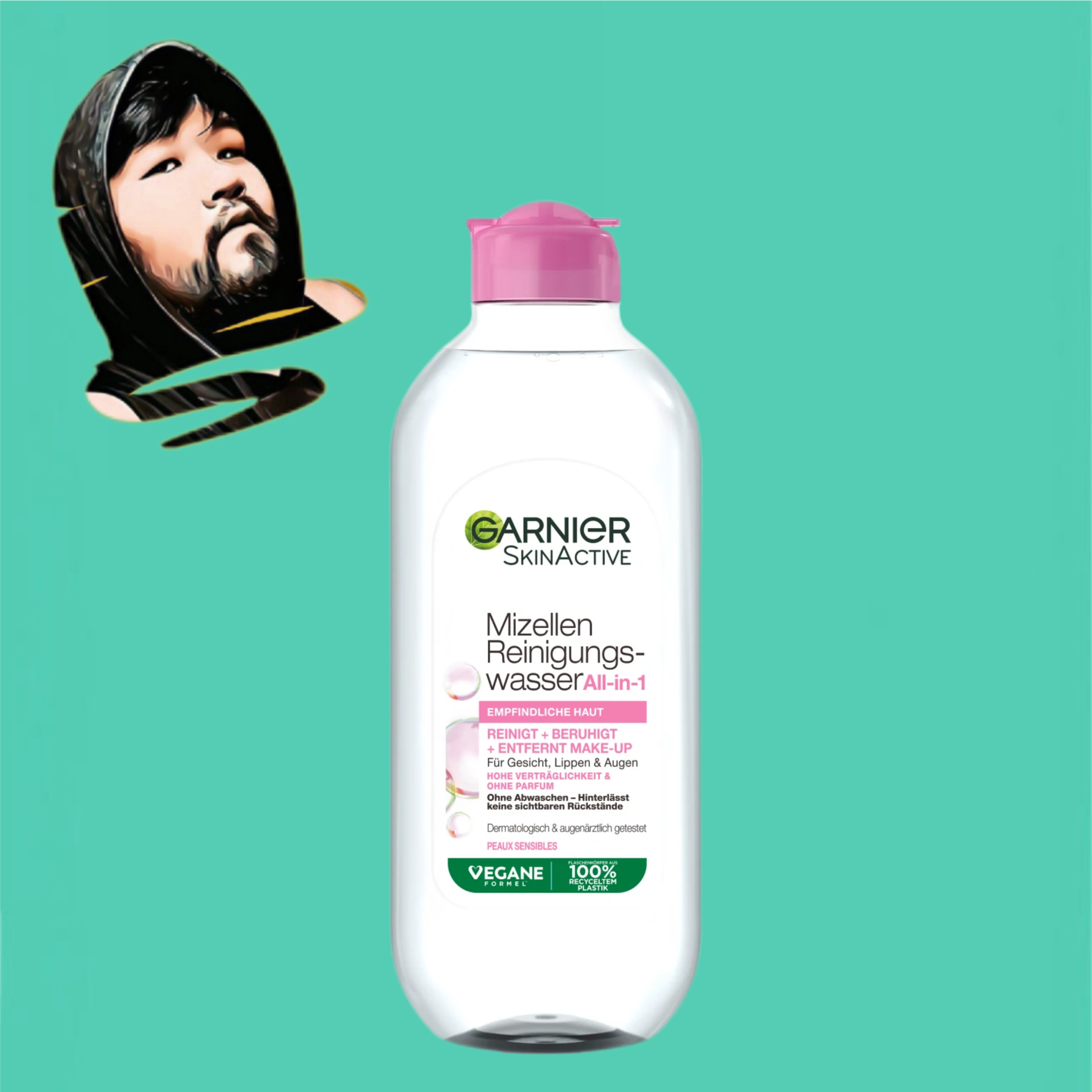 德国直邮【全场满300包邮】GARNIER卡尼尔卸妆水400ml