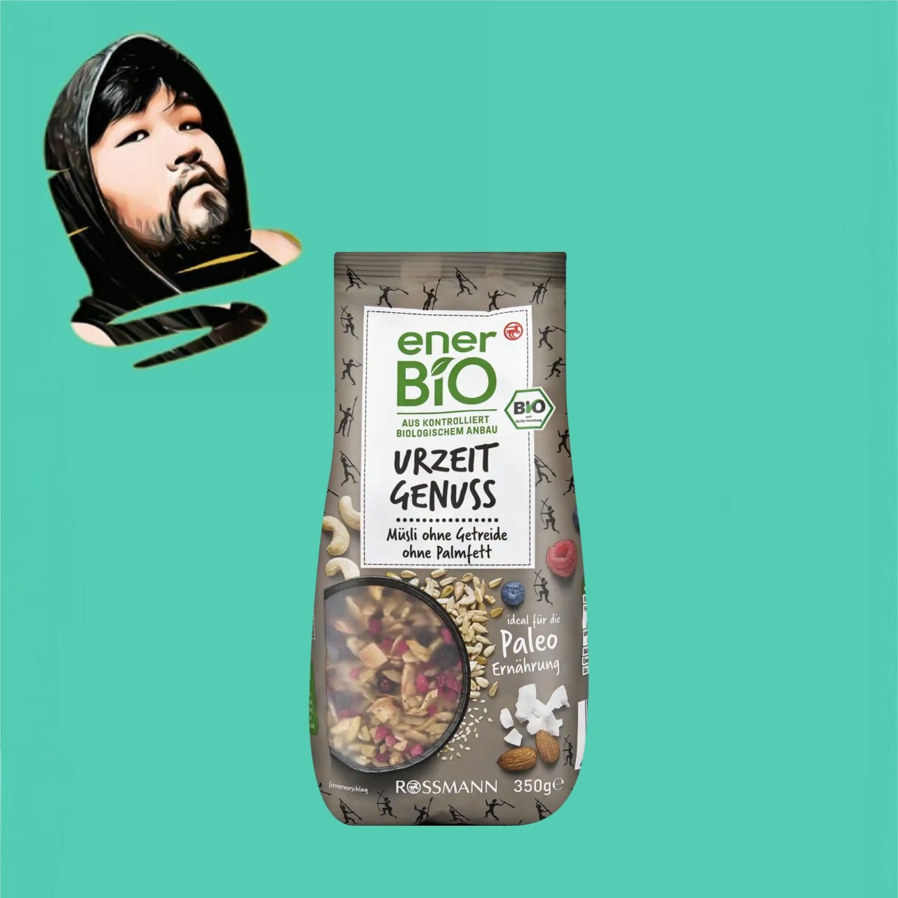 德国直邮【全场满300包邮】ener bio有机远古坚果燕麦350g