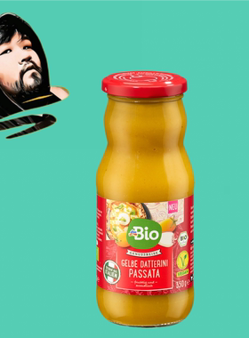 德国直邮【全场满300包邮】dm bio有机黄色圣女果番茄酱350g