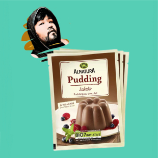 alnatura安娜图拉有机巧克力布丁粉3×46g 包邮 德国直邮 满300