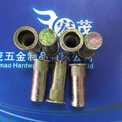 钢盲孔铆螺母拉帽防水拉铆螺母M5 M6M8M10Blind Rivet Nut