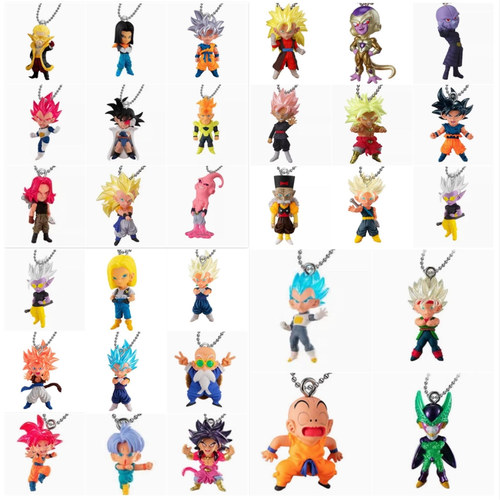 万代正品七龙珠扭蛋挂件钥匙扣UDM37/38/39/40/41//42/07/08/09