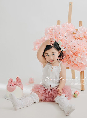 儿童摄影服装影楼拍照衣服简约