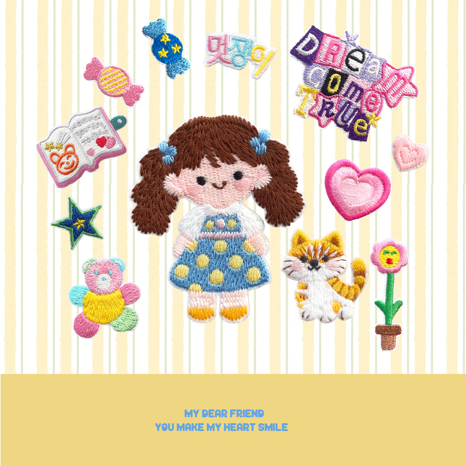 卡通女孩刺绣系列补丁贴衣服包包装饰小物手工自粘熨烫贴爱心布贴,居家布艺,布贴,淘宝优惠券,粉丝福利购,淘宝优惠卷