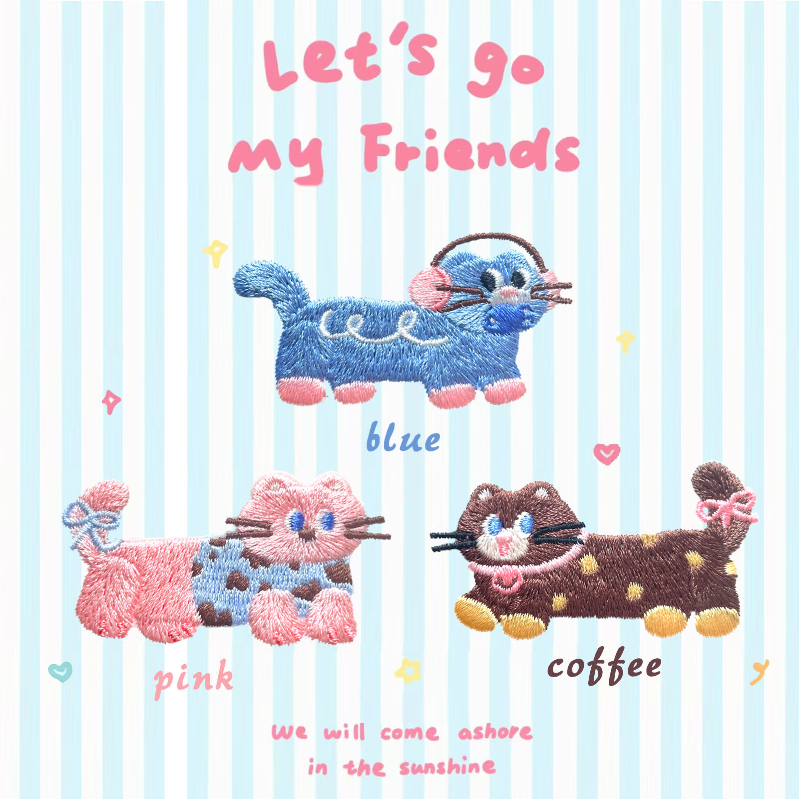 猫咪狗狗马克杯笔记本补丁贴