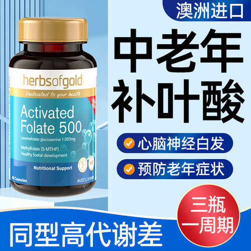 降同型半胱氨酸活性叶酸片