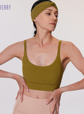 双肩带美背 舒适贴合 轻盈透气  Refresh Bra 运动内衣 Joyberry