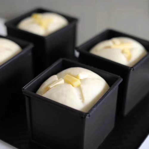 三能250g正方形吐司带盖面包模具