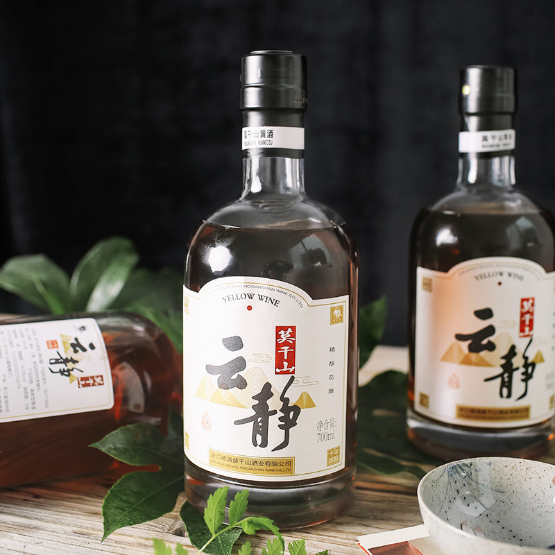 莫干山十年陈酿黄酒700ml*6瓶装半干型糯米酒正宗加饭清爽花雕酒