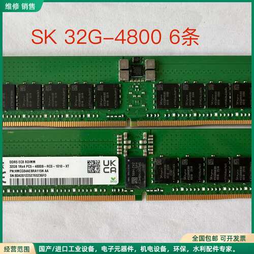 可维修SK hynix 32GB-4800 DDR5 ECC RD