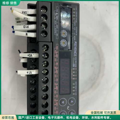 可维修基恩士KV-RC4DA远程模块CC-LinkV2,原装拆机件