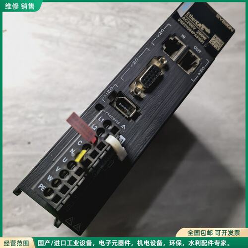 可维修成色不错的汇川伺服驱动器，型号SV630NS1R6I，输入A