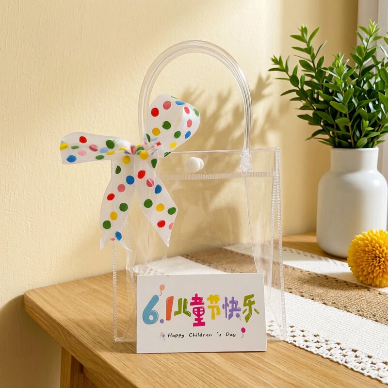 金小姐烘焙pvc儿童节礼品袋便宜