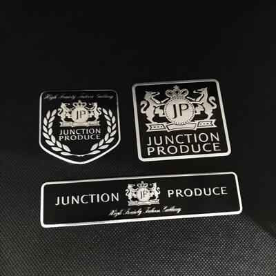 JFNJF金属徽章铝合金贴标