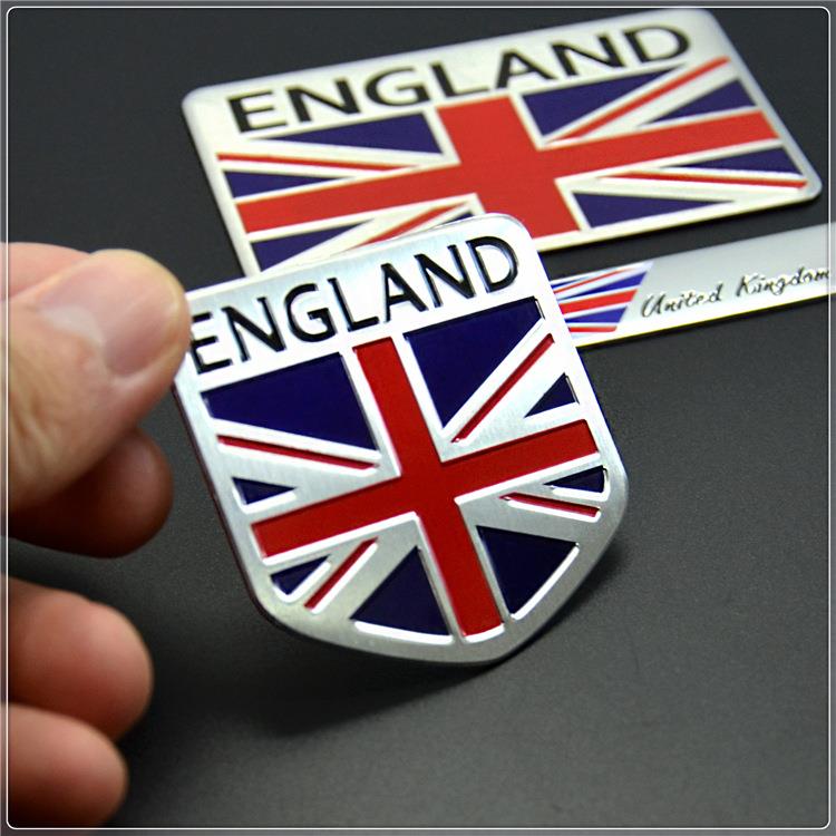 国旗装饰贴汽车金属车贴